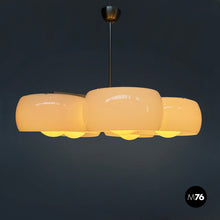 Carica l'immagine nel visualizzatore di Gallery, Chandelier Pentaclinio by Vico Magistretti for Artemide, 1970s
