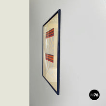 画像をギャラリービューアに読み込む, Geometrical painting on paper, 1990s