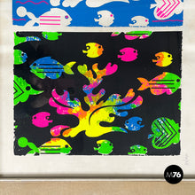 画像をギャラリービューアに読み込む, Screen printing by Bruno Contenotte, 1982