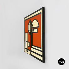 Load image into Gallery viewer, Geometric painting by Giuseppe Minoretti, 1970