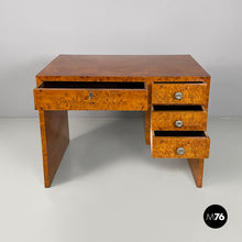 Load image into Gallery viewer, Desk in wood and steel, 1930s