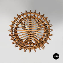 Carica l'immagine nel visualizzatore di Gallery, Stool in rattan, 1960s