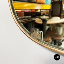 Charger l'image dans la galerie, Wall mirror with brass, 1950s