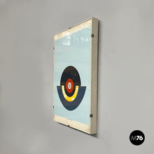 Charger l'image dans la galerie, Geometrical painting on paper, 1980s