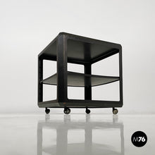 Load image into Gallery viewer, Wooden black cart, 1970s