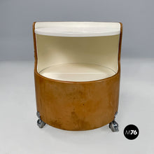 Load image into Gallery viewer, Bedside tables mod. Lullaby by Luigi Massoni for Poltrona Frau, 1960s