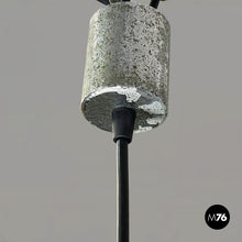 Load image into Gallery viewer, Opaline glass chandelier, 1960s