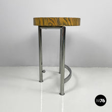 将图片加载到图库查看器,Wooden and metal coffee table, 1970s