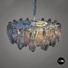 Charger l'image dans la galerie, Chandelier Poliedri by Carlo Scarpa for Venini, 1960s