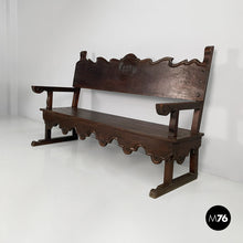 将图片加载到图库查看器,Wooden bench, 1820s
