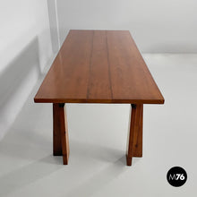Carica l'immagine nel visualizzatore di Gallery, Extendable wooden dining table, 1970s