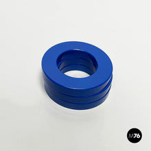 将图片加载到图库查看器,Blue rings for the perpetual wall calendar by Ring A Date, 2020s