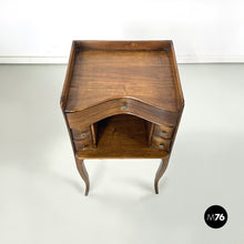 Carica l'immagine nel visualizzatore di Gallery, Wooden bedside, early 1900s