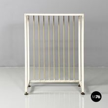 Load image into Gallery viewer, White metal radiator cover, 1950s