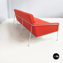 画像をギャラリービューアに読み込む, Three-seater sofa 3303 Airport by Arne Jacobsen for Fritz Hansen, 1993