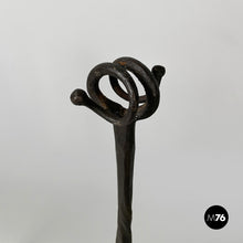 画像をギャラリービューアに読み込む, Doorstop in wrought iron, 1930s