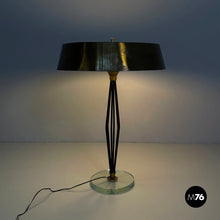 将图片加载到图库查看器,Table lamp 1959 by Max Ingrand for Fontana Arte, 1950s