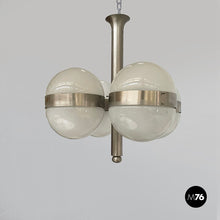Load image into Gallery viewer, Chandelier Tetraclio by Sergio Mazza for Artemide, 1960s