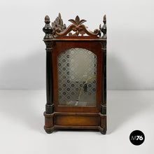 Load image into Gallery viewer, Wooden table or wall cabinet with mirror, 1930s