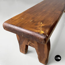 Load image into Gallery viewer, Benches in wood, 1970s