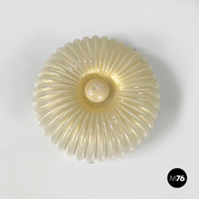 画像をギャラリービューアに読み込む, Glass ceiling lamp by Barovier&Toso, 1960s