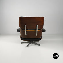 Load image into Gallery viewer, Armchair and pouf by Charles e Ray Eames, 1970s