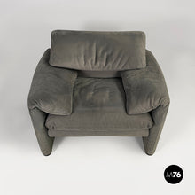 Carica l'immagine nel visualizzatore di Gallery, Armchair Maralunga by Vico Magistretti for Cassina, 1970s