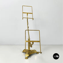 Load image into Gallery viewer, Table stand in brass and bronze, early 1900s