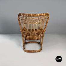 Charger l'image dans la galerie, Armchair and pouf B4 by Tito Agnoli for Bonacina, 1950s
