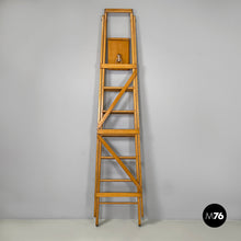 Load image into Gallery viewer, Wooden staircase by Fabbrica Scale Alberti, 1960s