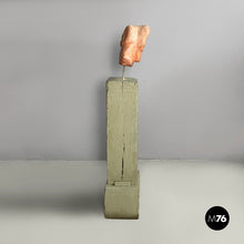 Carica l'immagine nel visualizzatore di Gallery, Head sculpture in terracotta, 1980s