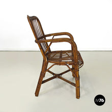 Load image into Gallery viewer, Armchairs in bamboo, 1960s