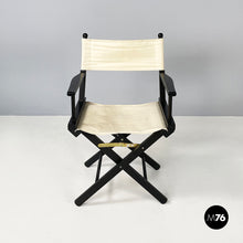 画像をギャラリービューアに読み込む, Folding director's chairs by Calligaris, 1990s