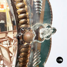 Load image into Gallery viewer, Wall mirror with acid etchings, early 1900s