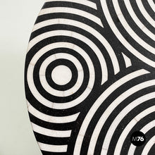 画像をギャラリービューアに読み込む, Coffee table in cast iron, black and white marble, early 1900s