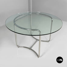 将图片加载到图库查看器,Dining table by Vittorio Introini, 1970s