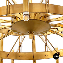 将图片加载到图库查看器,Huge chandelier by Gaetano Sciolari for Sciolari Lumi D'Arte, 1966