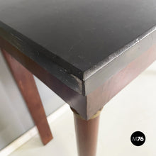 画像をギャラリービューアに読み込む, Empire console in black marble, bronze and wood, 1820-1830s