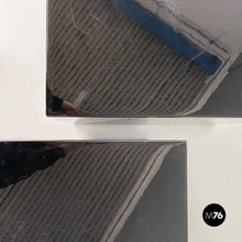 画像をギャラリービューアに読み込む, Coffee tables in black lacquered wood, 1990s