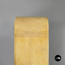 Load image into Gallery viewer, Floor mirror in light and black wood, 1930s