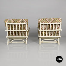 Load image into Gallery viewer, Armchairs by Lyda Levi for McGuire Company, 1970s