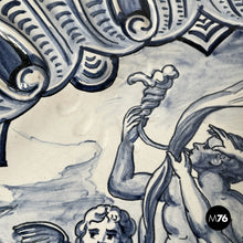 Load image into Gallery viewer, Glazed ceramic plate by Alba Docilia Albisola, 1950s