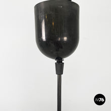 画像をギャラリービューアに読み込む, Round white glass chandelier, 1950s