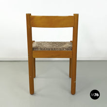 Load image into Gallery viewer, Wood and wicker chairs Bermuda by La Rinascente, 1960s