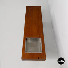 Carica l'immagine nel visualizzatore di Gallery, Wooden bench with flower box, 1970s