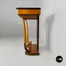 Carica l'immagine nel visualizzatore di Gallery, Consolle in wood and glass, 1930s