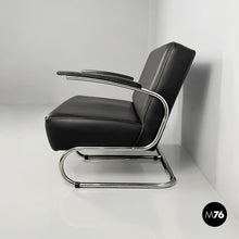 画像をギャラリービューアに読み込む, Sofa S 411 by Thonet, 1980s