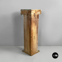 画像をギャラリービューアに読み込む, Corner console in wood, 1940s