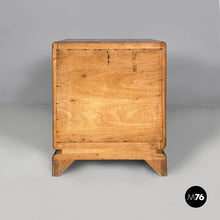 Carica l'immagine nel visualizzatore di Gallery, Bedside table in wood, 1930s