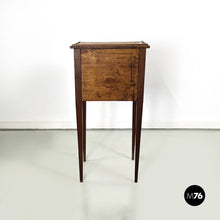 Load image into Gallery viewer, Wooden bedside table, early 1900s